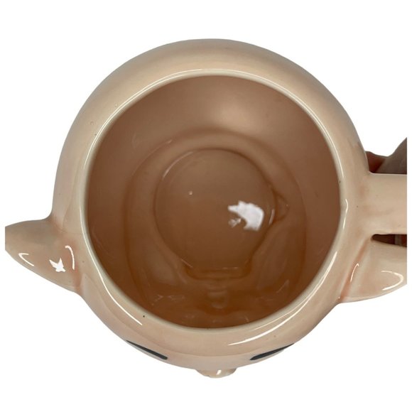 Vintage 1989 Looney Tunes Porky Pig 3D Ceramic Mug Warner Bros Inc Korea - Picture 8 of 12